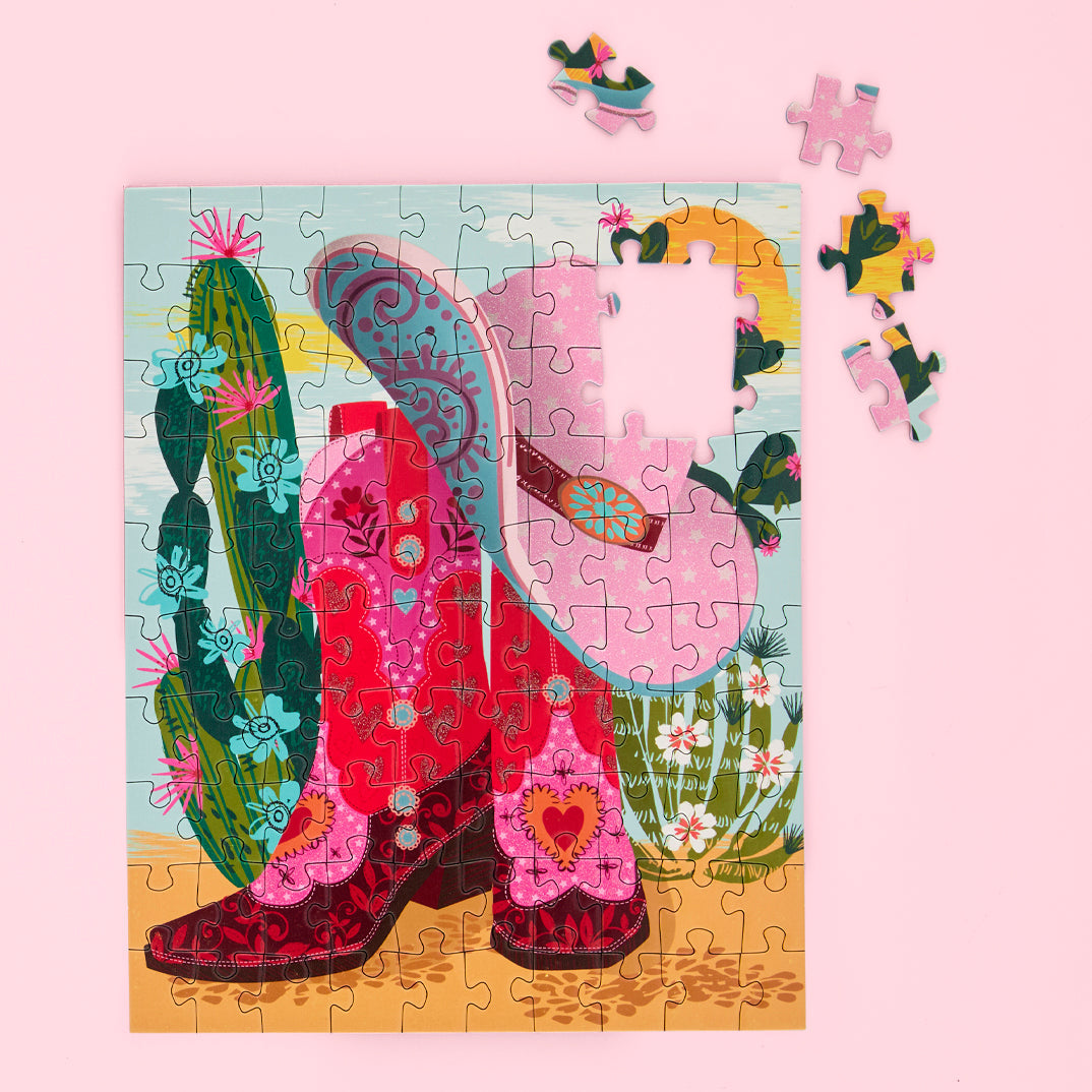 100 Piece Puzzle Snax | Cowgirl Essentials