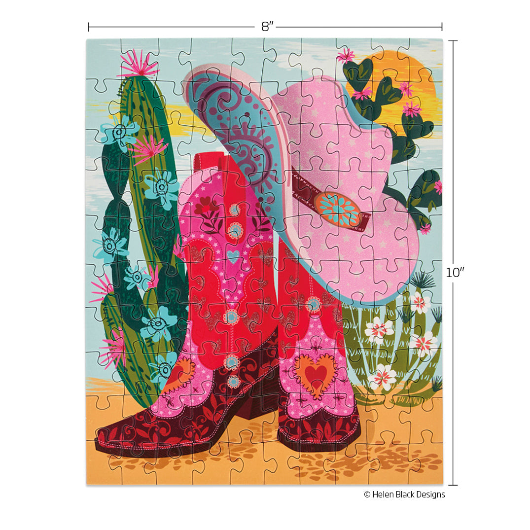 100 Piece Puzzle Snax | Cowgirl Essentials