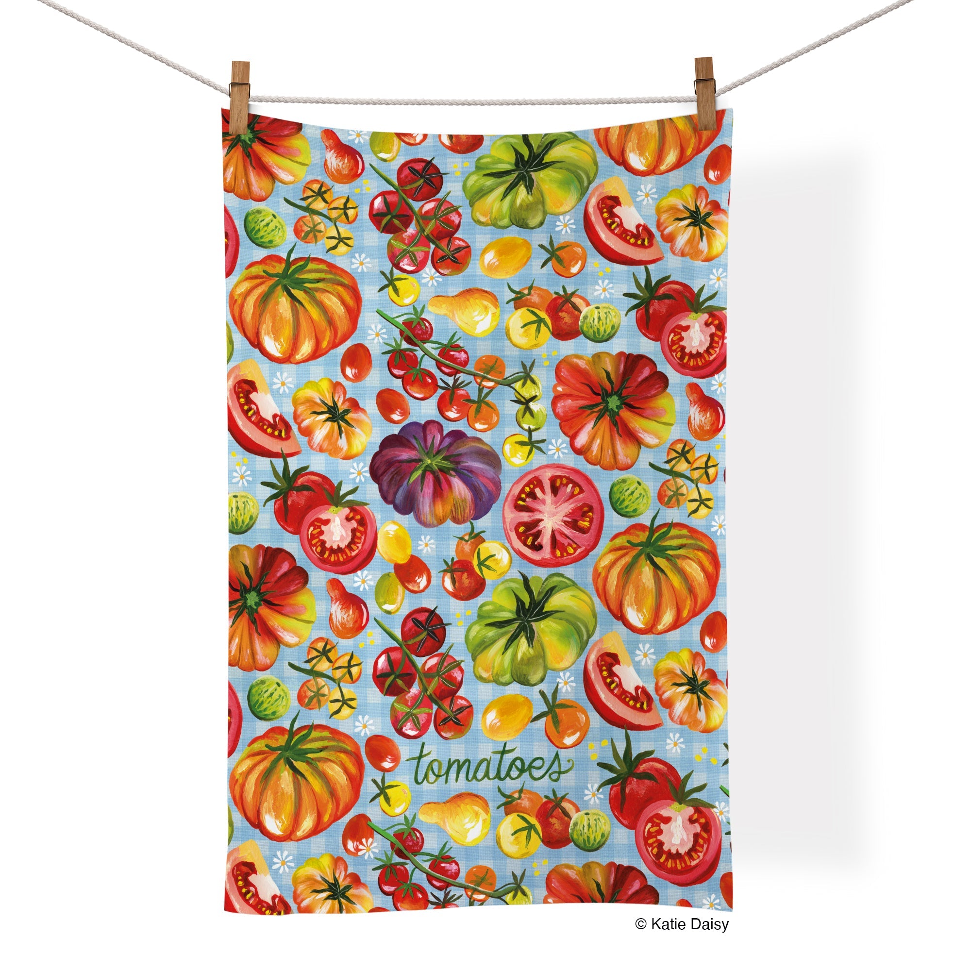 Cotton Tea Towel | Tomatoes