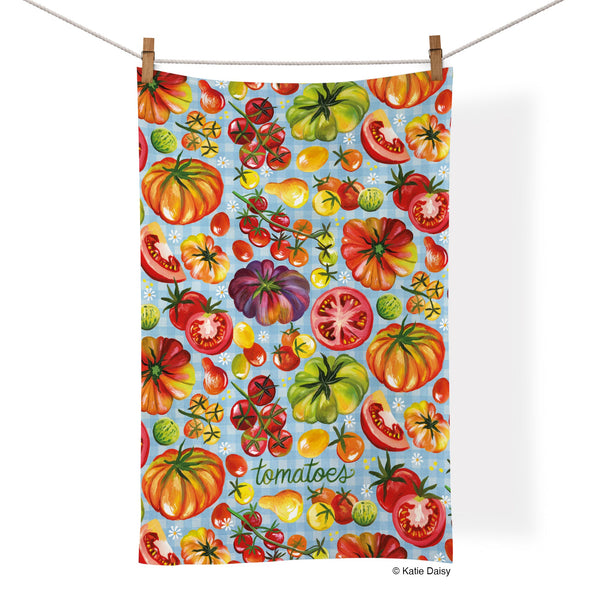 Cotton Tea Towel | Tomatoes