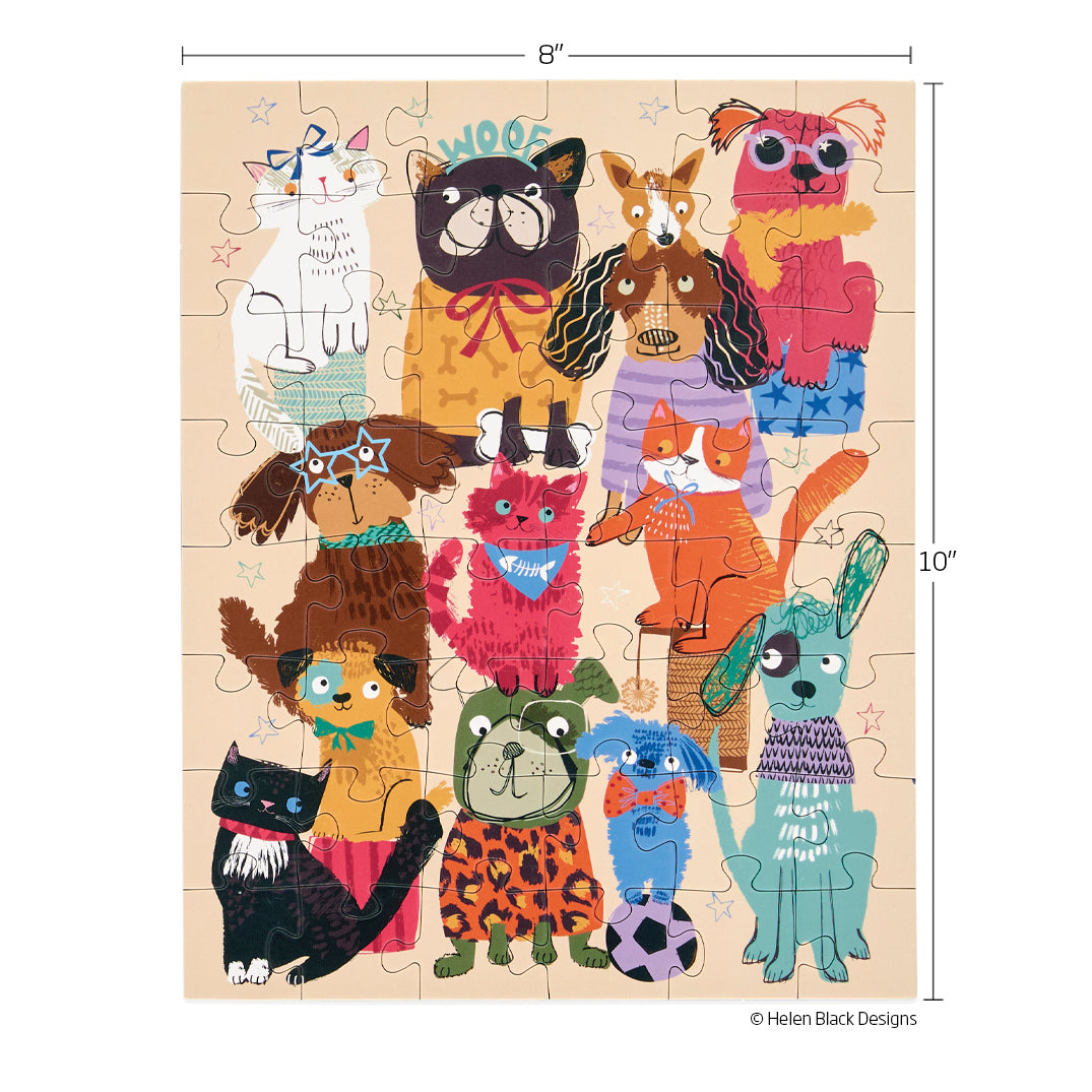 48 Piece Puzzle Snax | Fur Babies