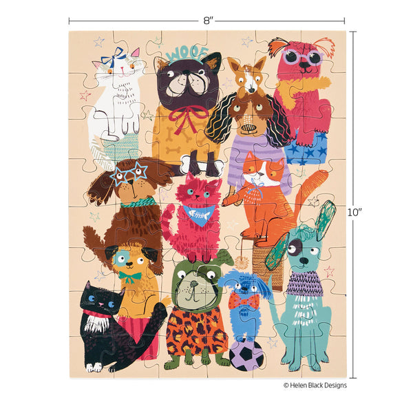 48 Piece Puzzle Snax | Fur Babies