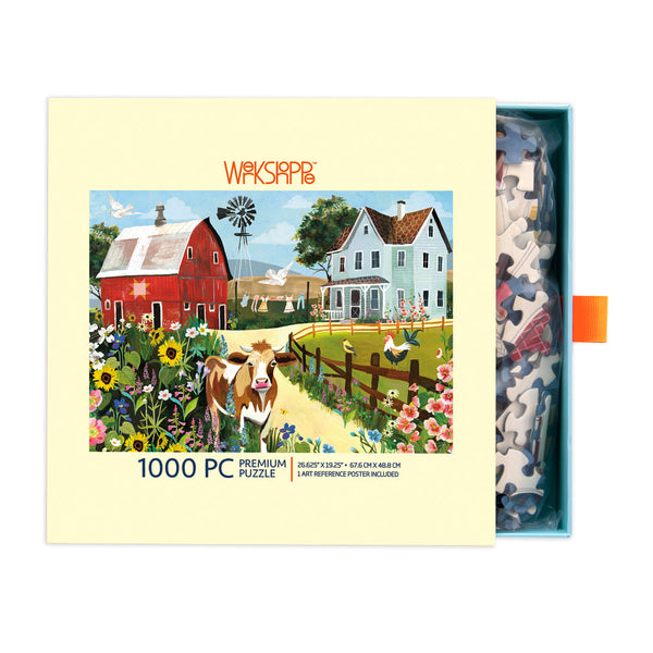 1000 Piece Puzzle | Wildflower Farm