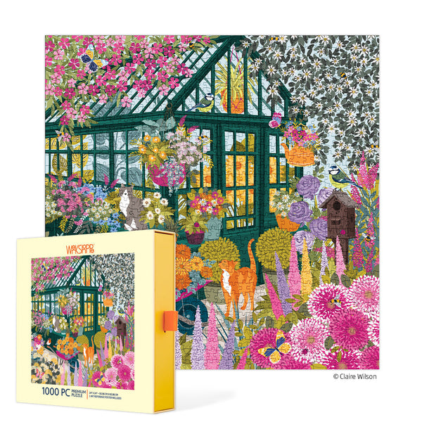 1000 Piece Puzzle | Spring Greenhouse
