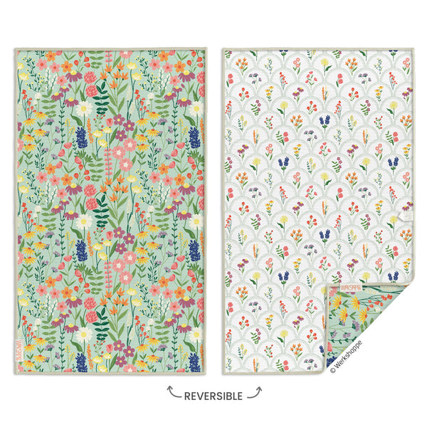 Wildflowers Microfiber Kitchen Towel