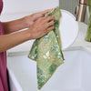 Kitchen Herbs Microfiber Dishcloths