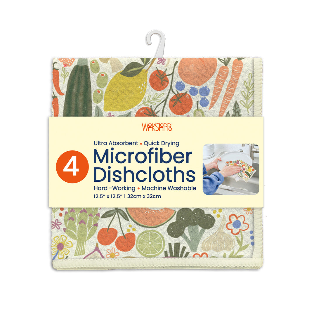 Farm Stand Microfiber Dishcloths