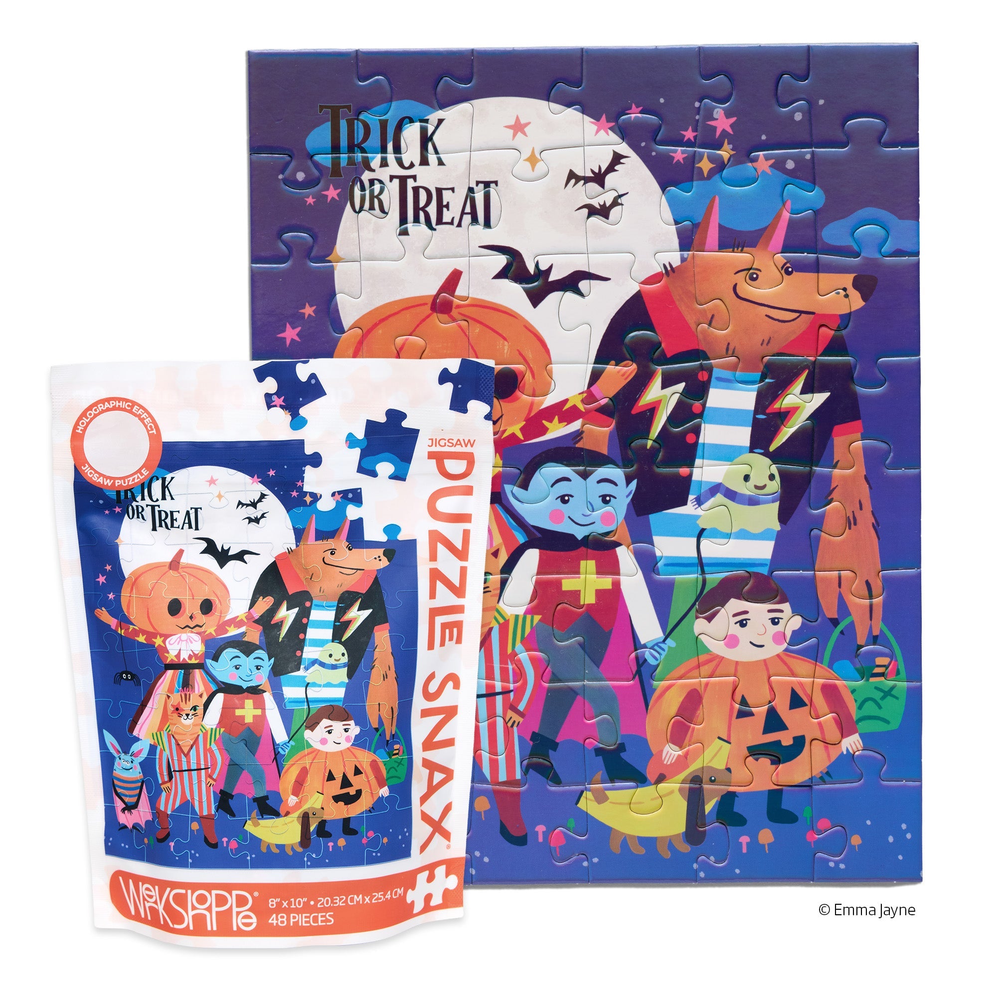 Trick Or Treat 48 Piece Puzzle Snax