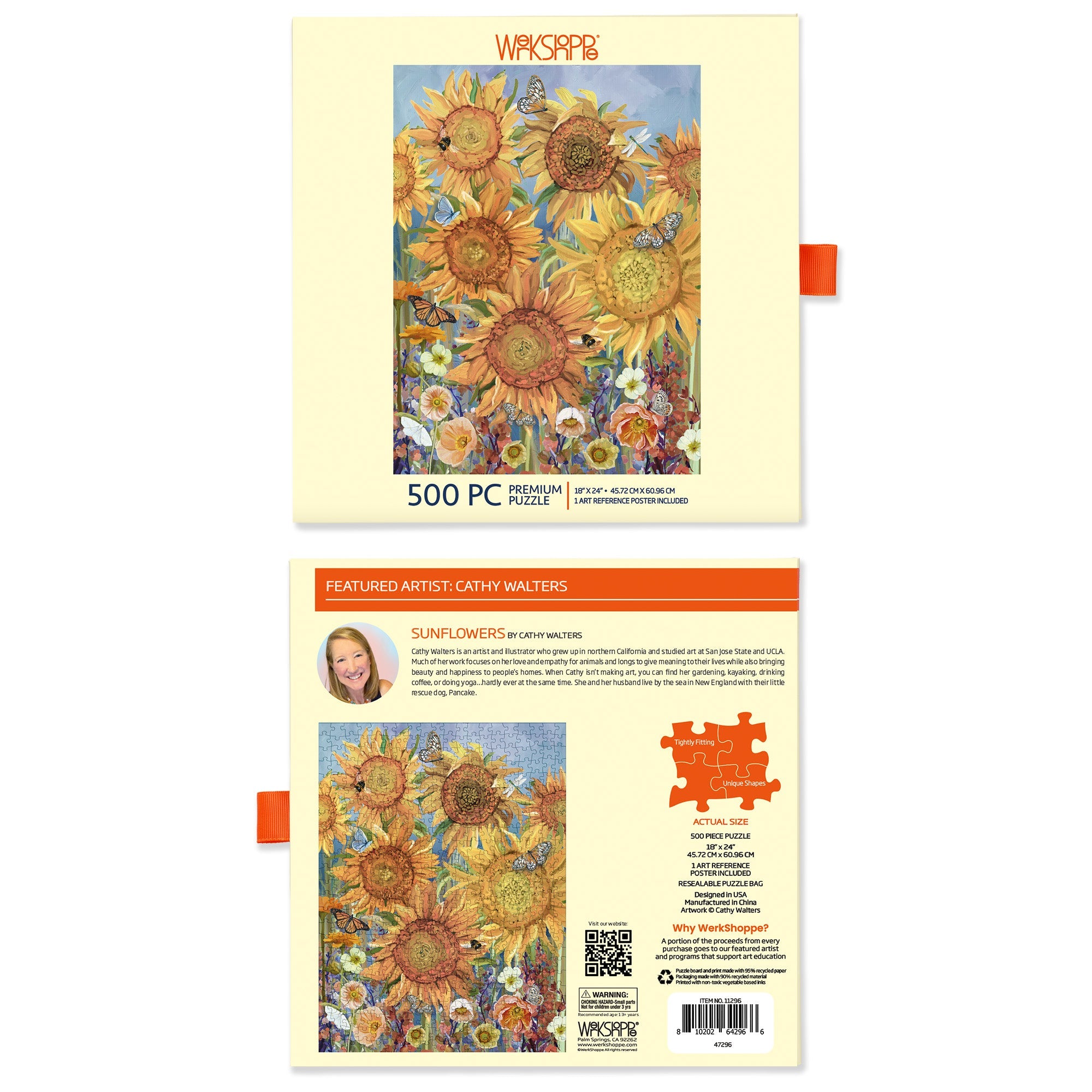 Sunflowers 500 Piece Puzzle