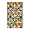 Sunflower Check Microfiber Towel