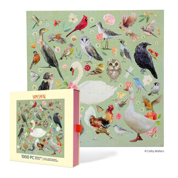 Beautiful Birds 1000 Piece Puzzle