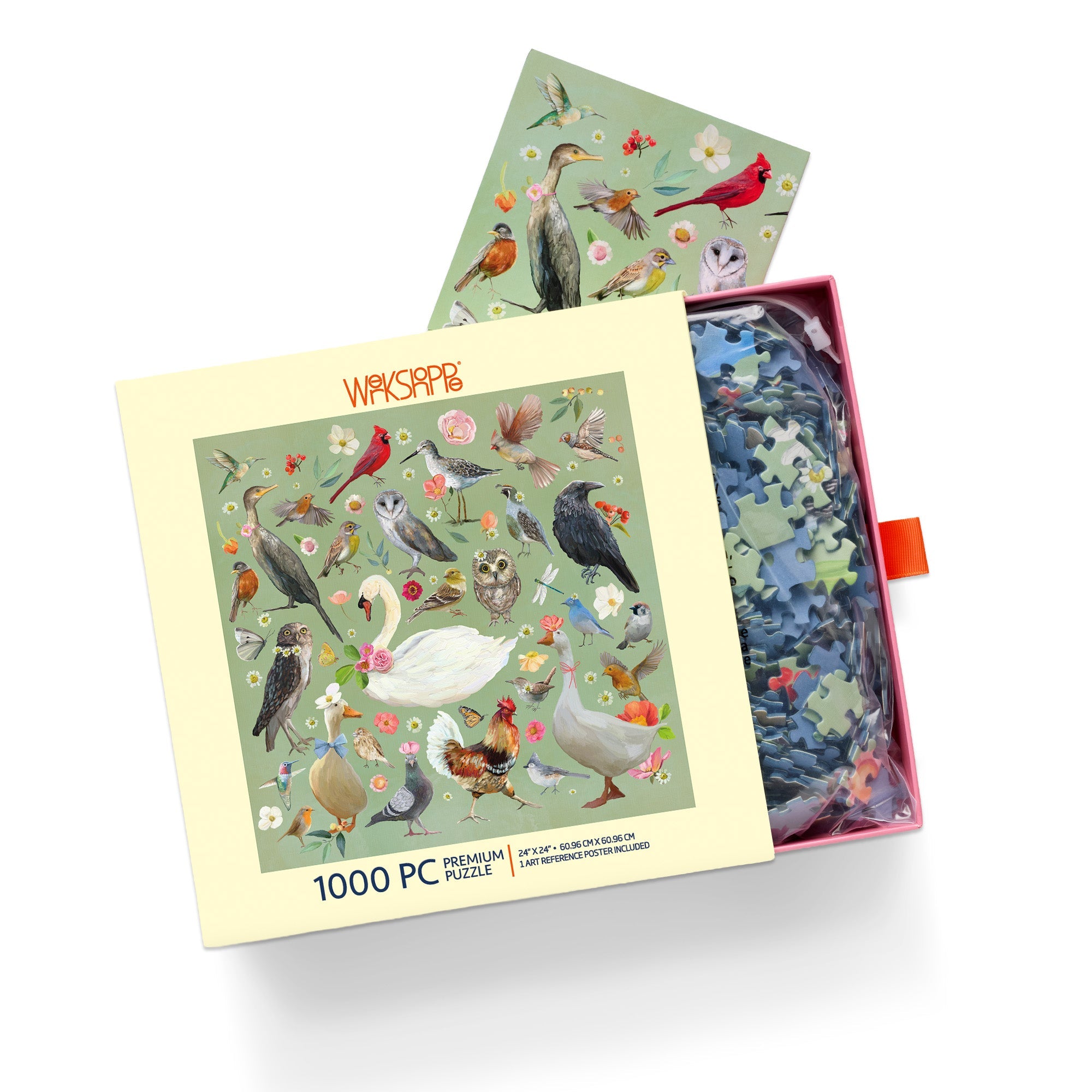 Beautiful Birds 1000 Piece Puzzle