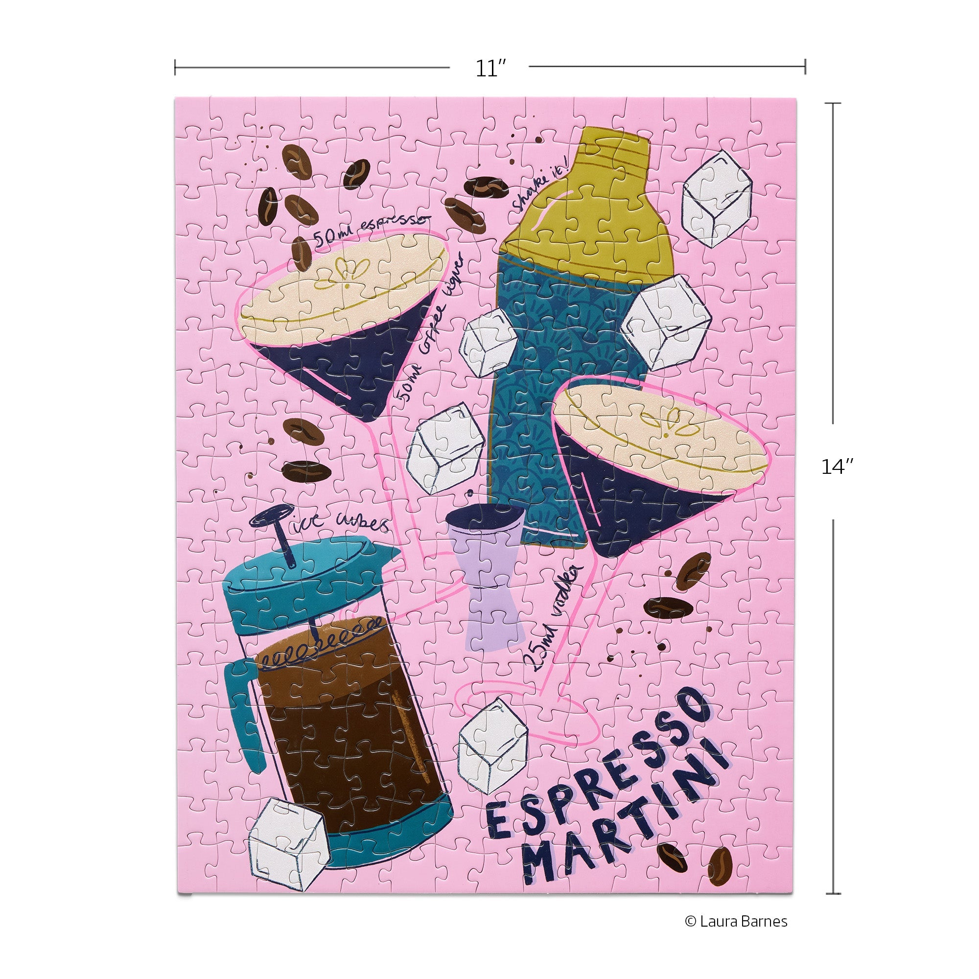 Cocktail Classics 250 Piece Puzzle Set