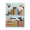 Cats On Books 250 Piece Puzzle Set