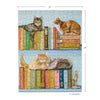 Cats On Books 250 Piece Puzzle Set