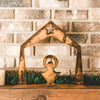 Simple Nativity Scene Sculpture