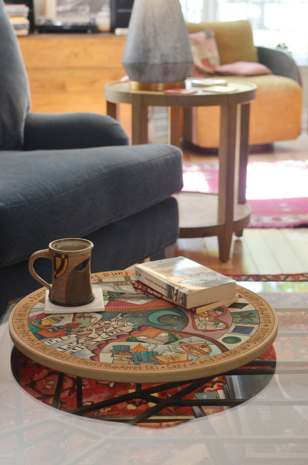 "First Tracks" Limited Edition Lazy Susan