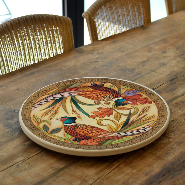 "A Pheasant Time" Limited Edition Lazy Susan