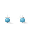 Sterling Medium Pebble Pearl Earrings (Assorted)