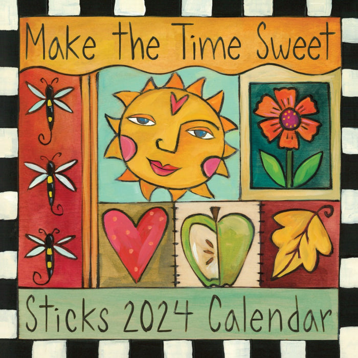 2025 Paper Calendar 2025 Art Wall Calendar Sticks, Inc.