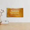 "Family" Metal Wall Art