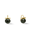 Caviar Pebble Pearl Earrings (Gold)