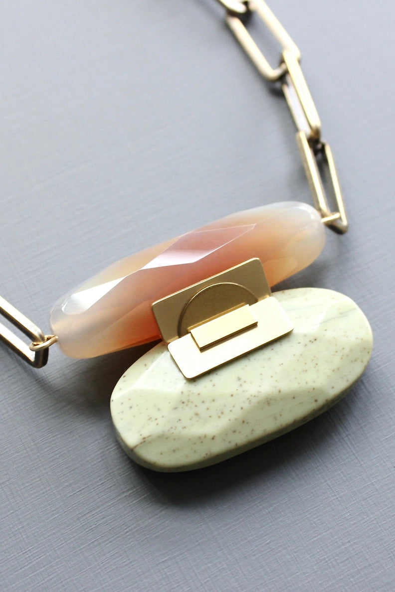 Agate & Jasper Necklace