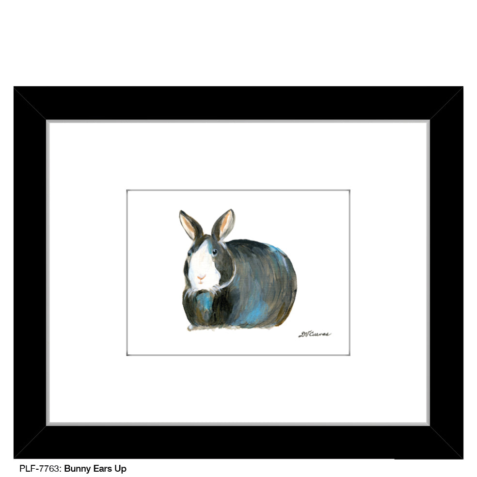 Bunny Ears Up, Print (#7763A)