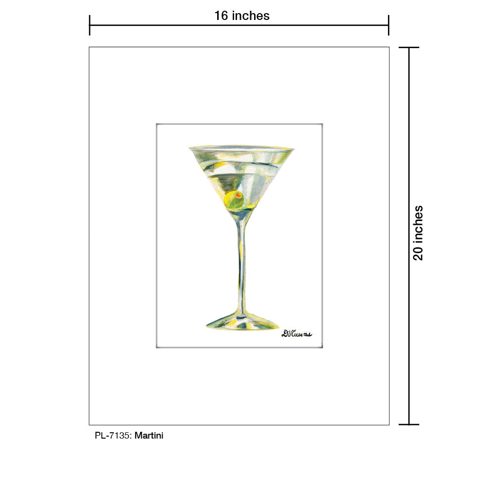 Martini, Print (#7135B)