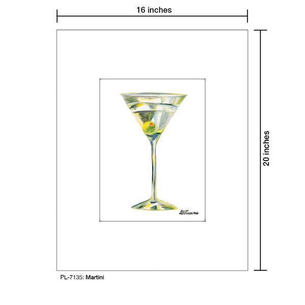 Martini, Print (#7135B)