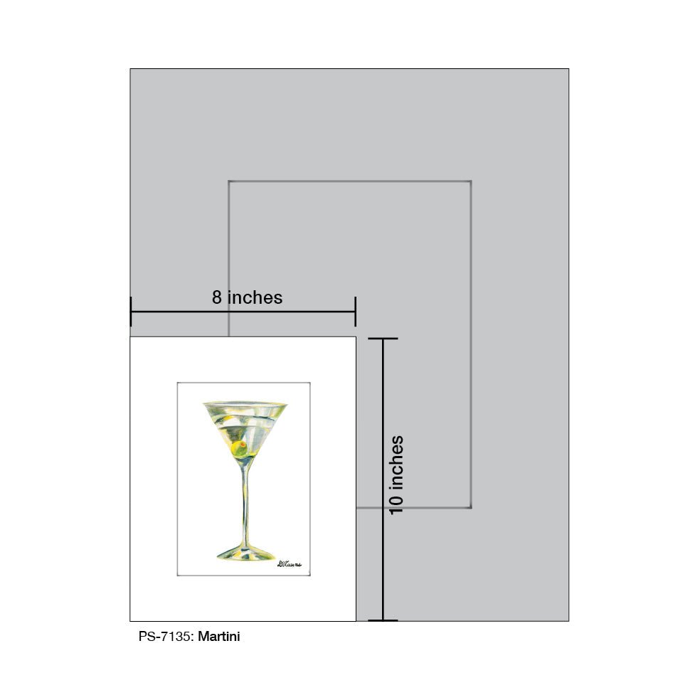 Martini, Print (#7135B)