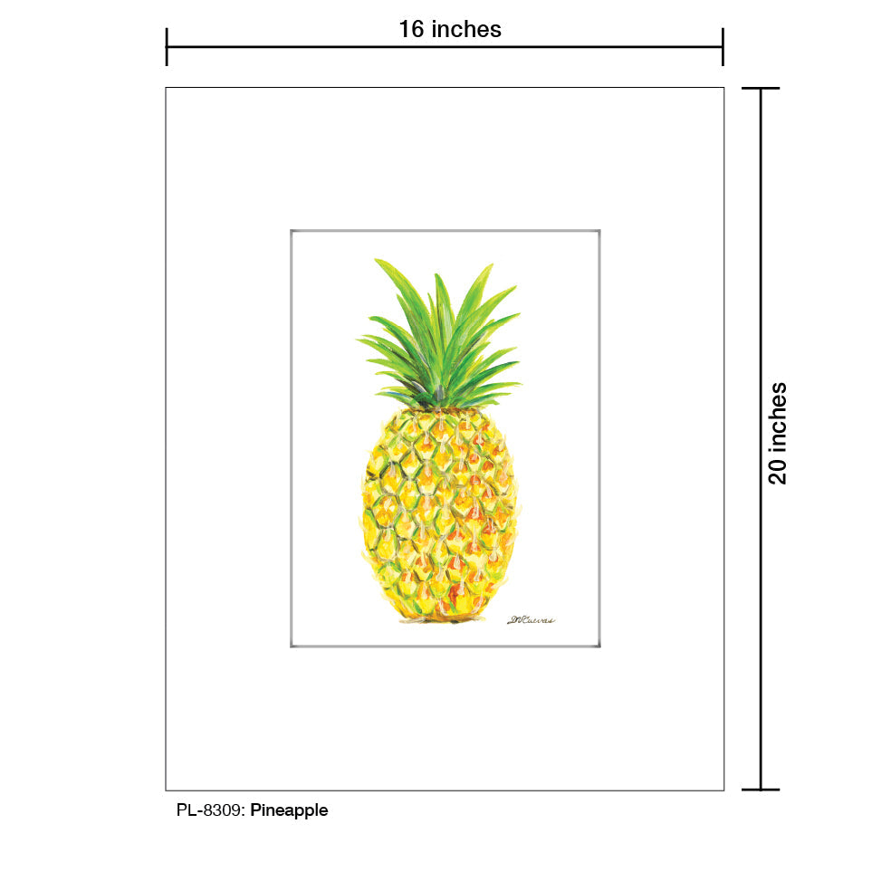 Pineapple, Print (#8309A)
