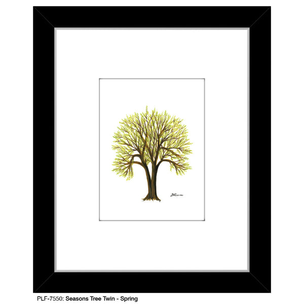 Seasons Tree Twin, Print (#7550A)