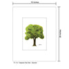 Seasons Tree Twin, Print (#7551B)
