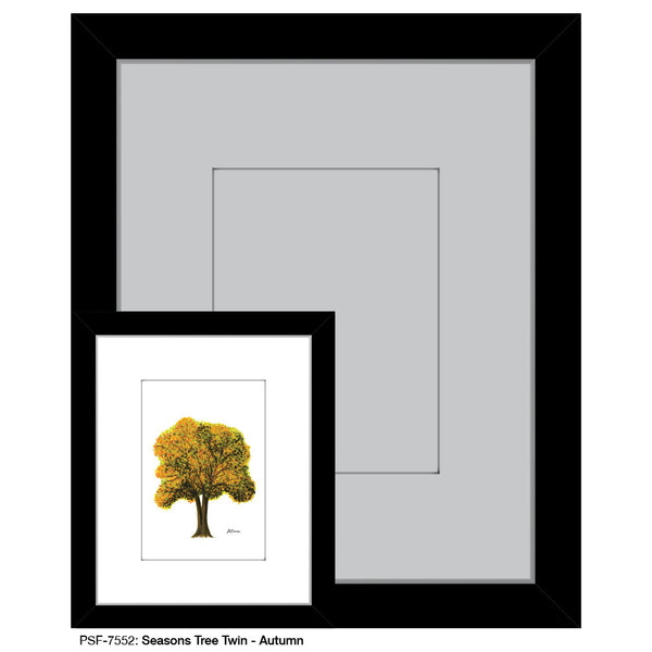 Seasons Tree Twin, Print (#7552C)