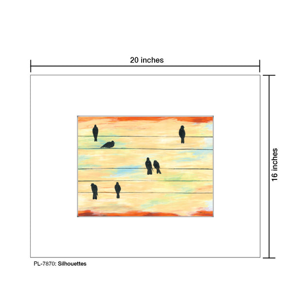 Silhouettes, Print (#7870A)