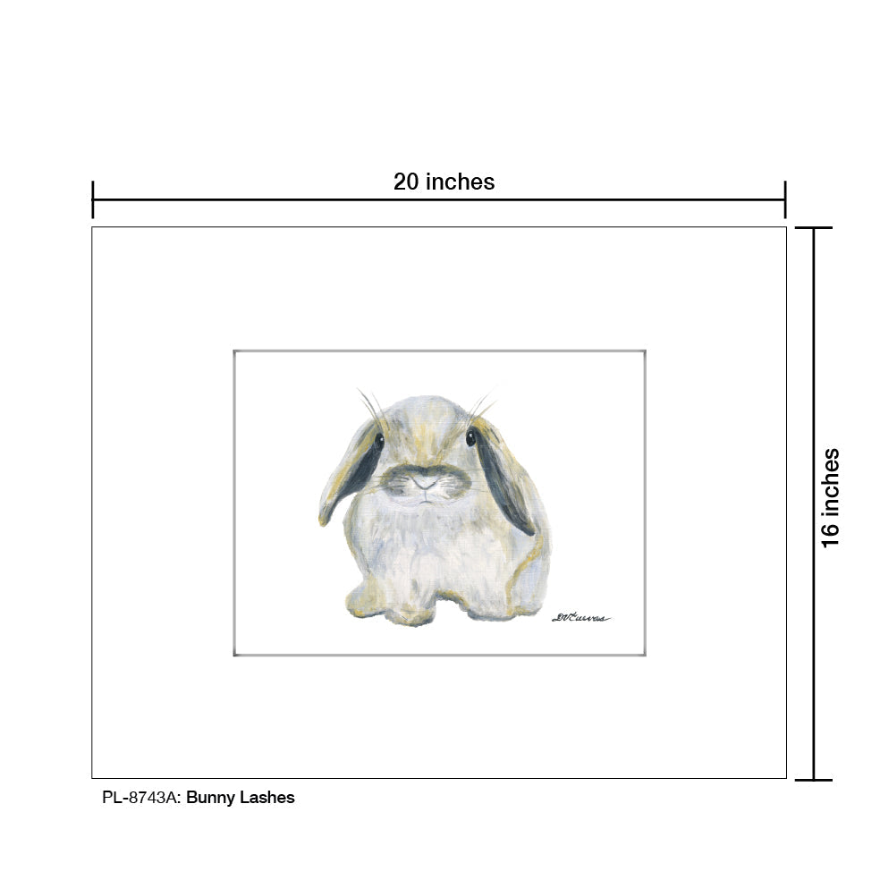 Bunny Lashes, Print (#8743A)