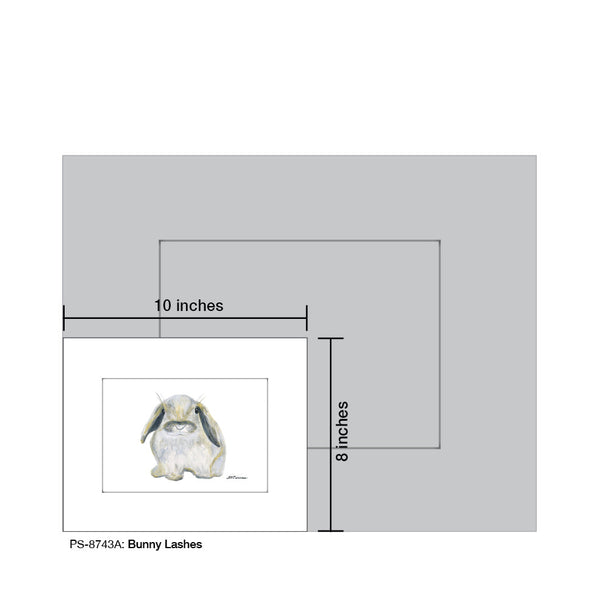 Bunny Lashes, Print (#8743A)