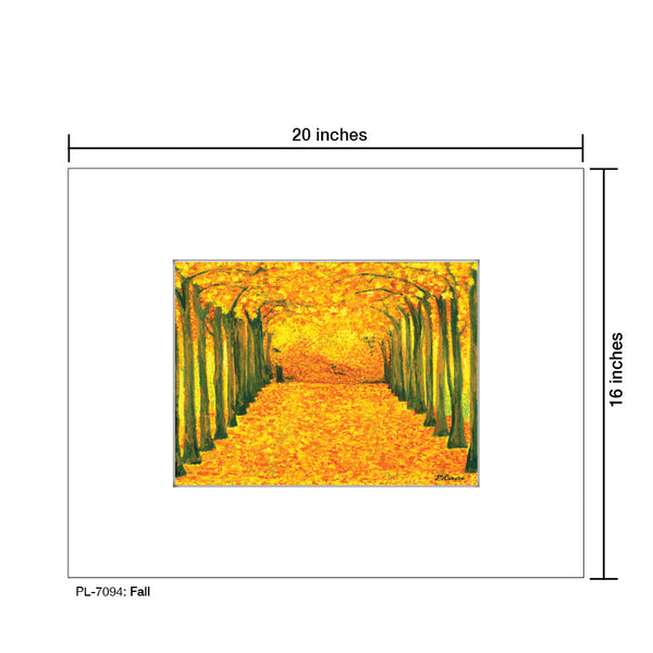 Fall, Print (#7094A)