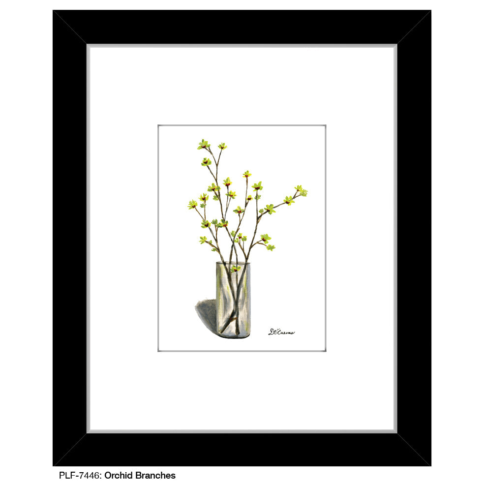 Orchid Branches, Print (#7446A)