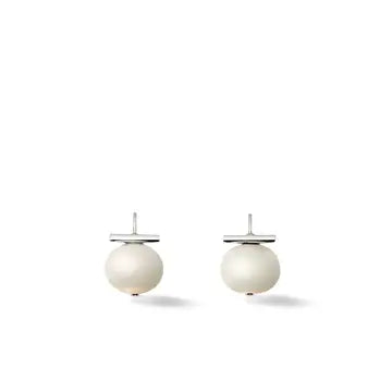 Sterling Baby Pebble Pearl Earrings (Assorted)