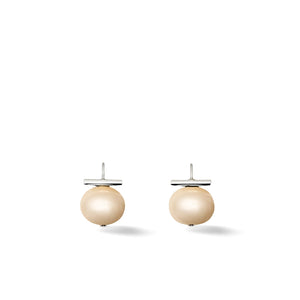 Sterling Baby Pebble Pearl Earrings (Assorted)