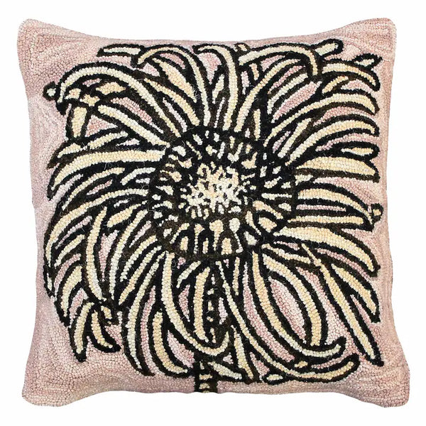 Wool Hooked Pillow | Bloomers [Assorted]