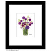Alliums in Vase 2, Print (#7295A)