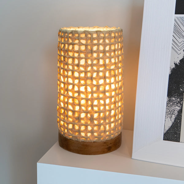 Mini Paper Cylinder Lamp [Assorted Design]