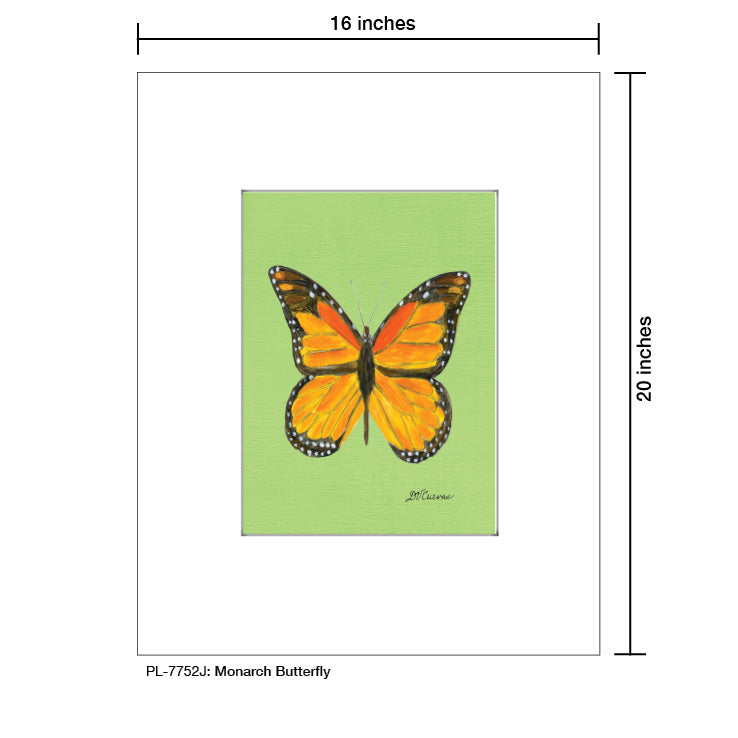 Monarch Butterfly, Print (#7752J)