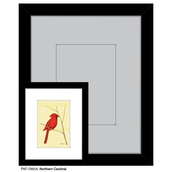 Northern Cardinal, Print (#7865A)