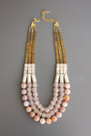 3 Strand Beaded Necklace