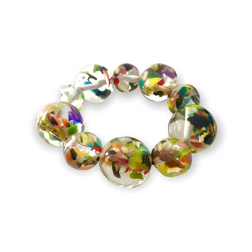 Chunky Bead Resin Bracelet | Ball