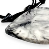 Heart Medallion Resin Necklace
